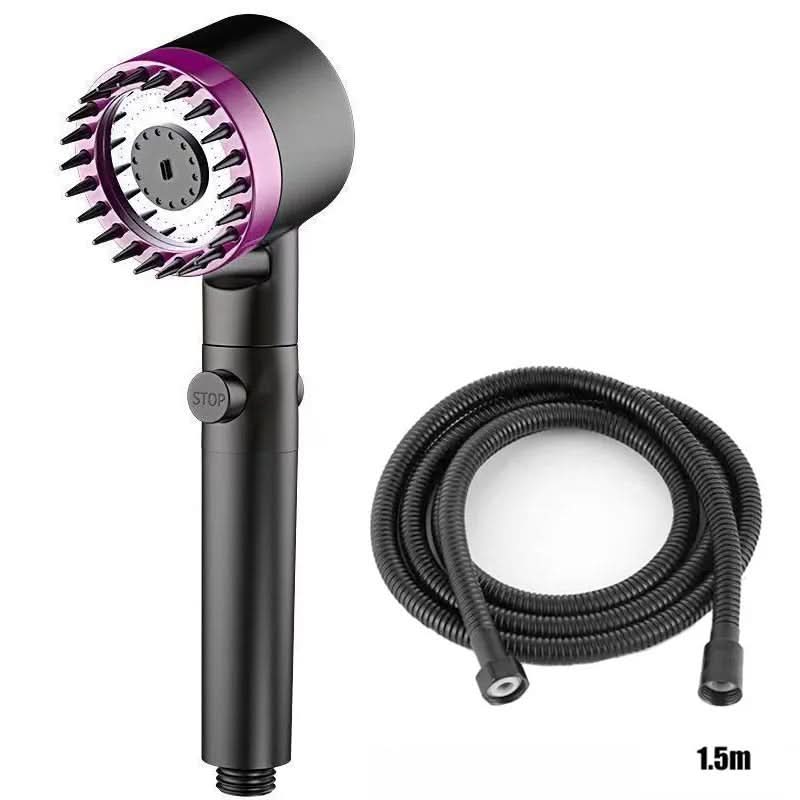 High-Pressure Shower Head with 3 Spray Settings