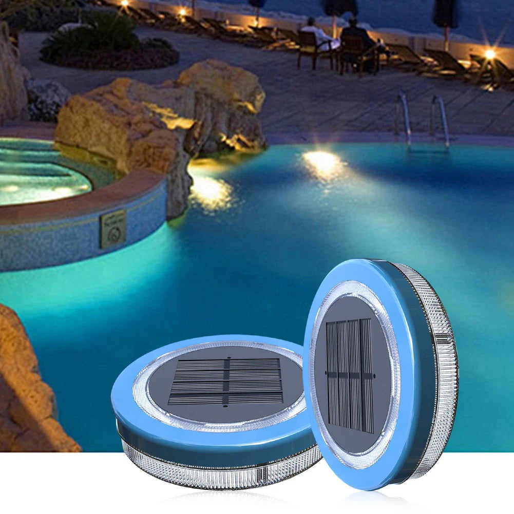 Solar Pool Lamp – Floating & Waterproof with Color LED