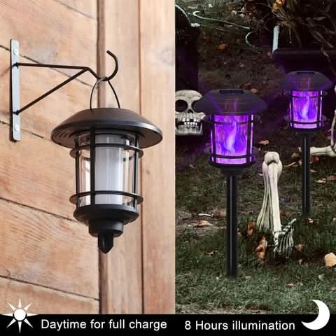 Solar Torch Lights for Driveways and Courtyard Pathways