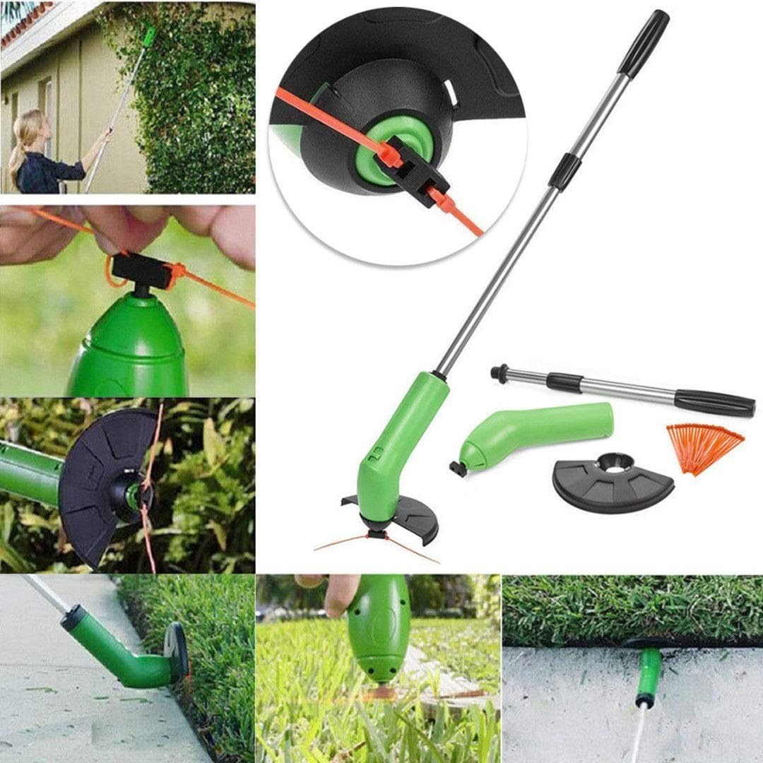 Lightweight Cordless Lawn Edger – Ideal for Borders, Flower Beds, and