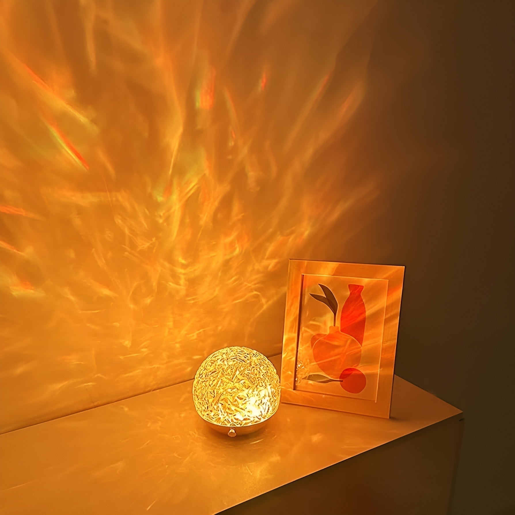CalmWave Light Projector – Tranquil Illumination for Any Space