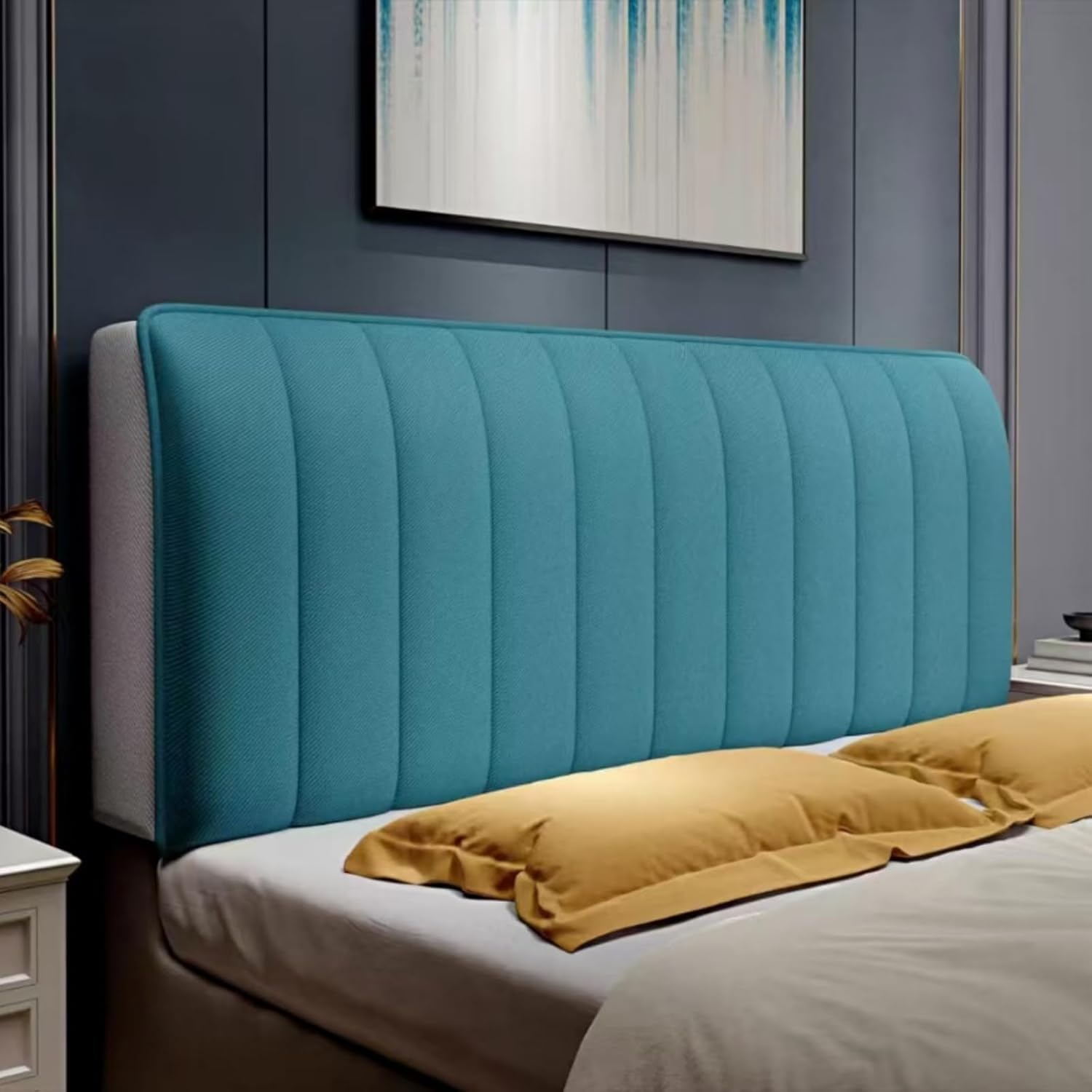 Velvexa™ Headboard Shield — Transform Your Bedroom with Cozy Style and Unbeatable Protection