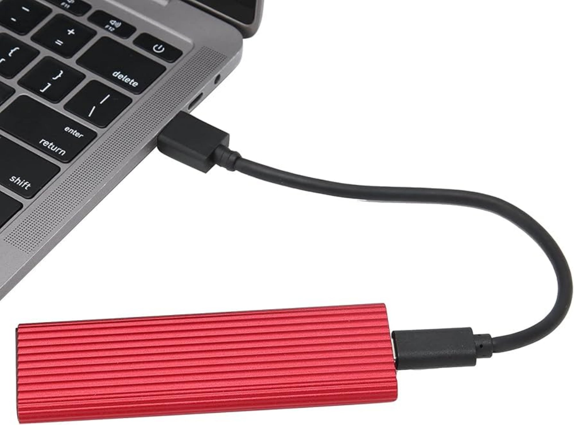 Ultra-Slim External SSD with USB 3.1 for Fast Data Transfer