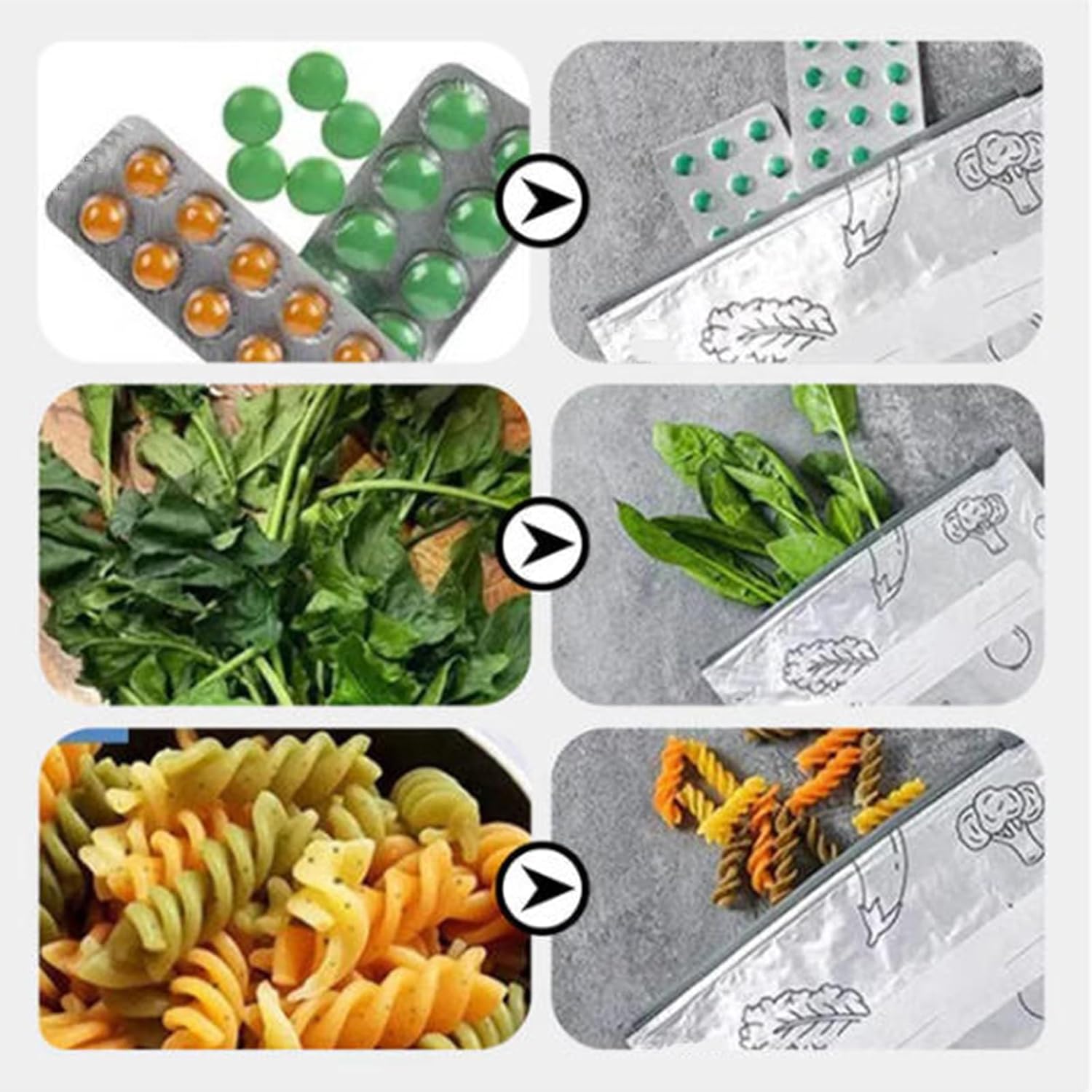 Set of 20 Reusable Aluminum Zip Closure Bags – Resealable Up to 200 Uses