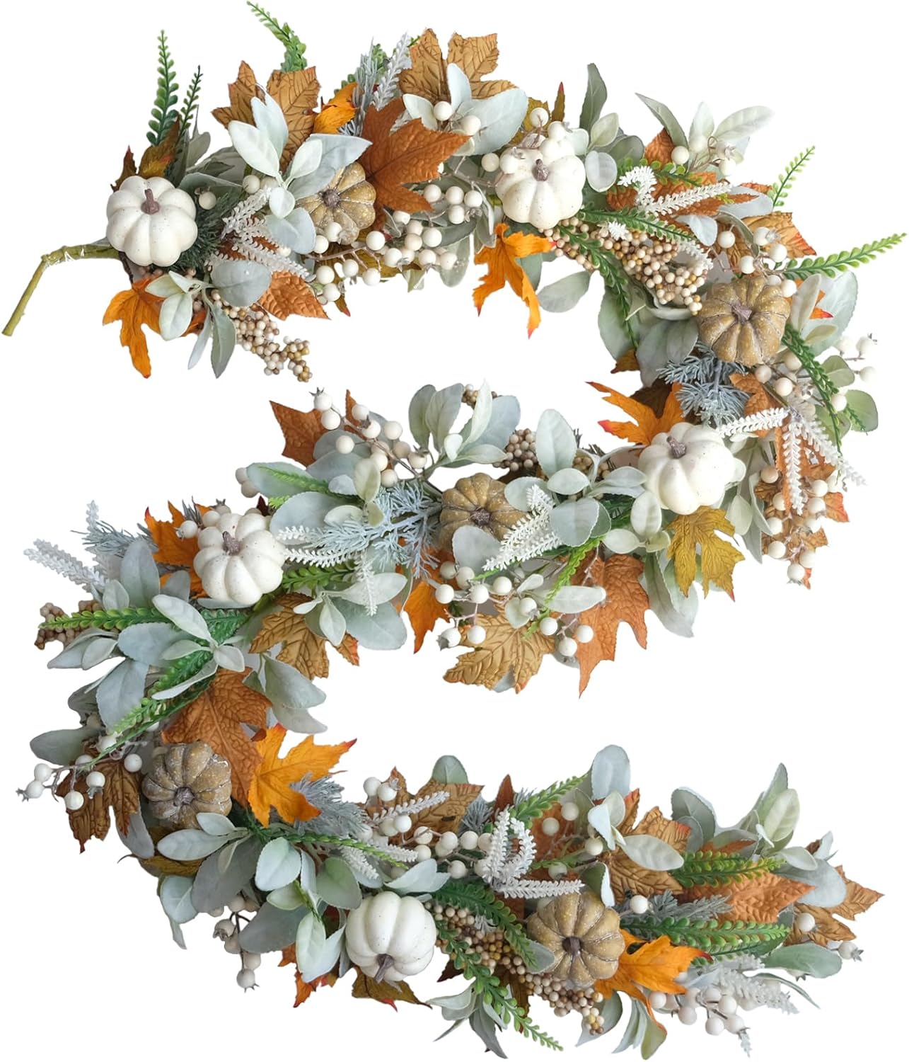 AmberMist™ Harvest Wreath — Ignite Cozy Fall Magic That Lasts All Season