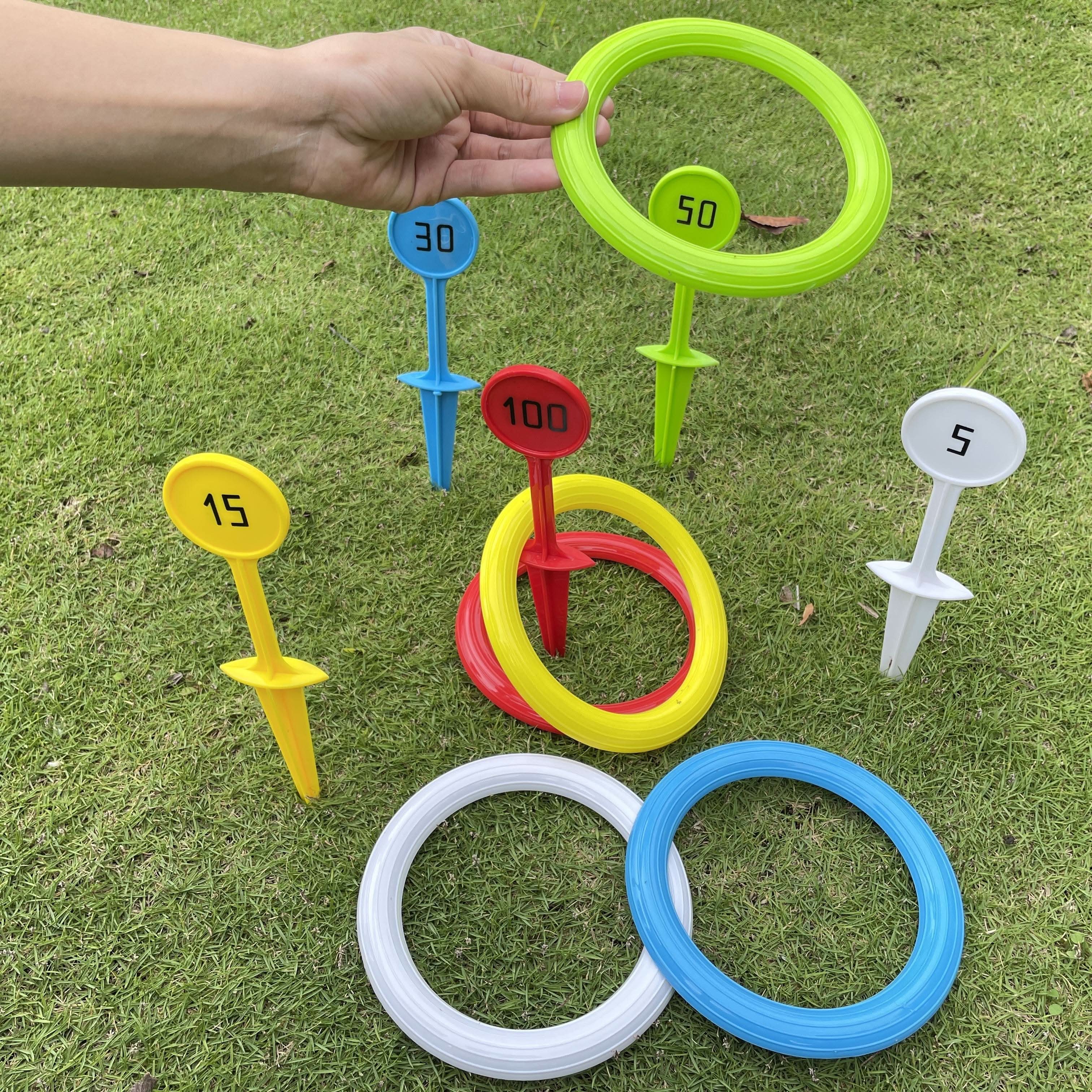 Colorful Rainbow Toss Game for Family Fun and Entertainment