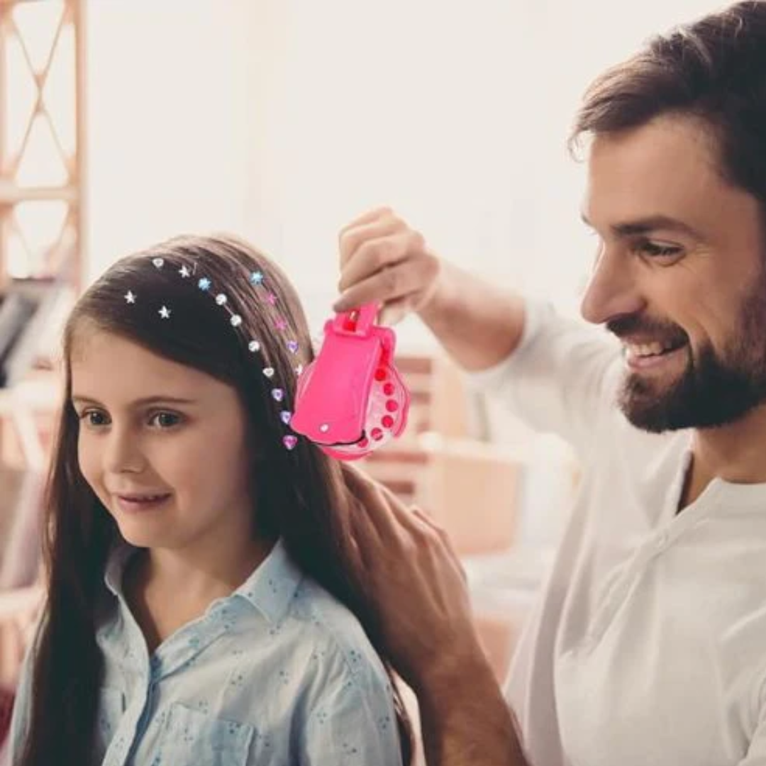 SparkLuxe™ — Unleash Head-Turning, Damage-Free Hair Sparkle Instantly