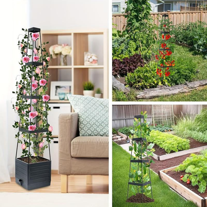 SkyVine™ Tower — Transform Tight Spaces into Towering Gardens That Thrive Effortlessly