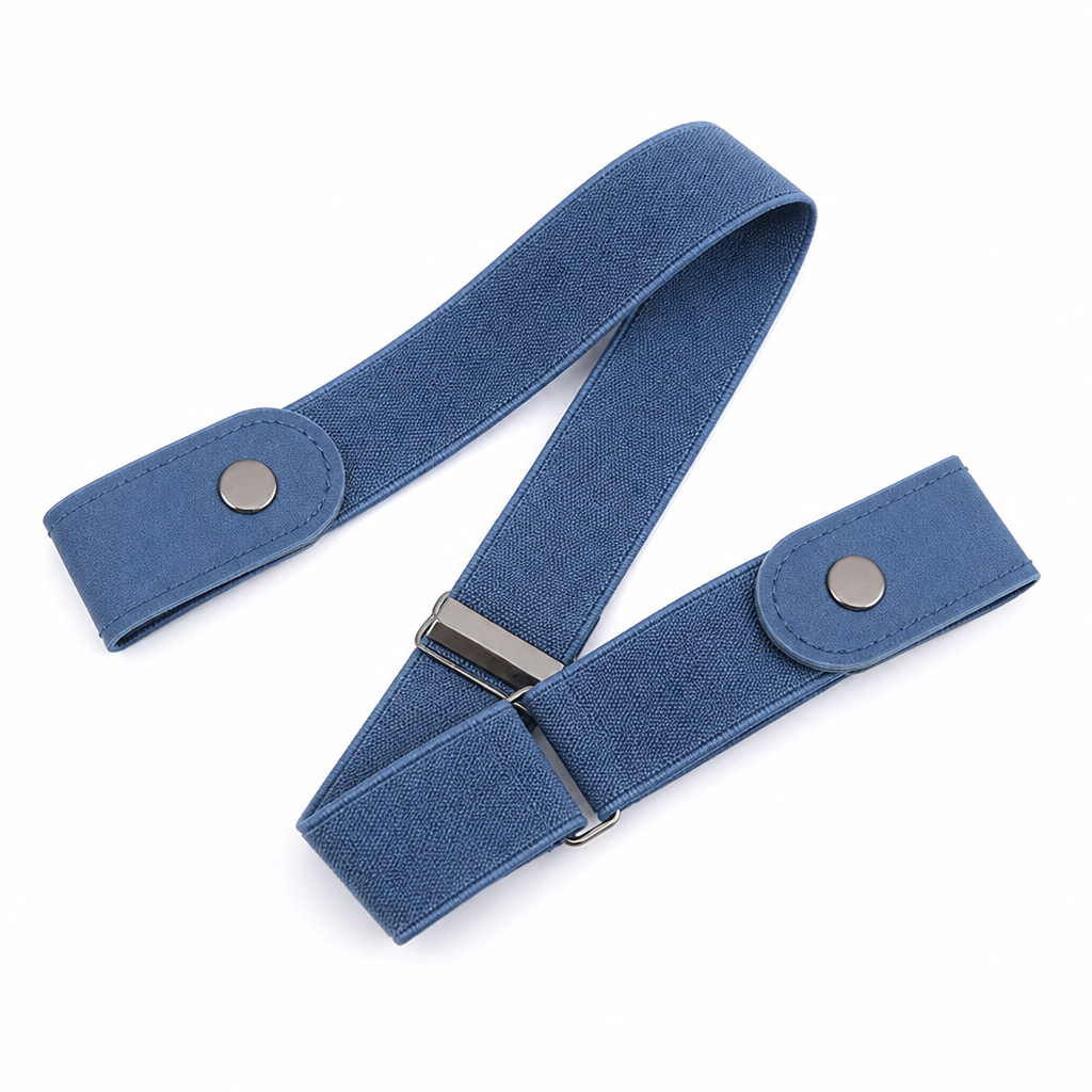 FlexiStride™ – Snapless Stretch Belt with Discreet Closure