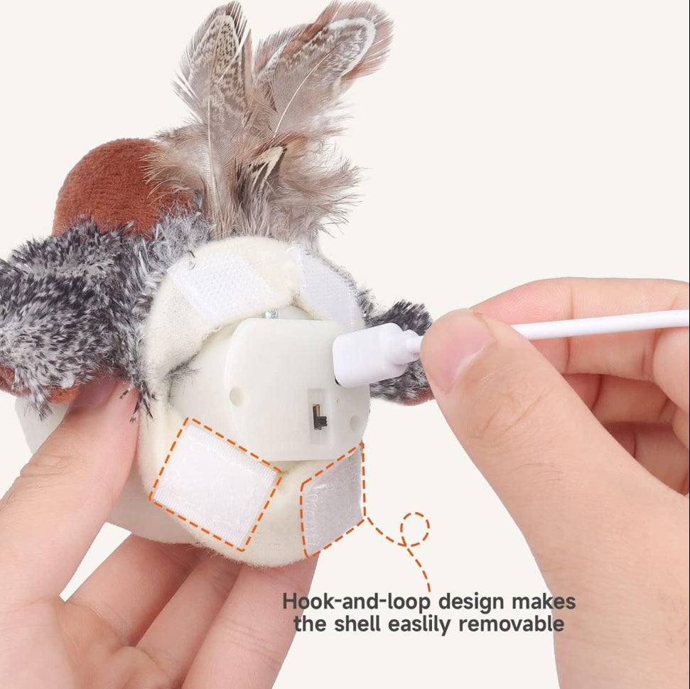 PredaPlay™ — Ignite Your Cat’s Wild Instincts with Realistic Flight and Sound