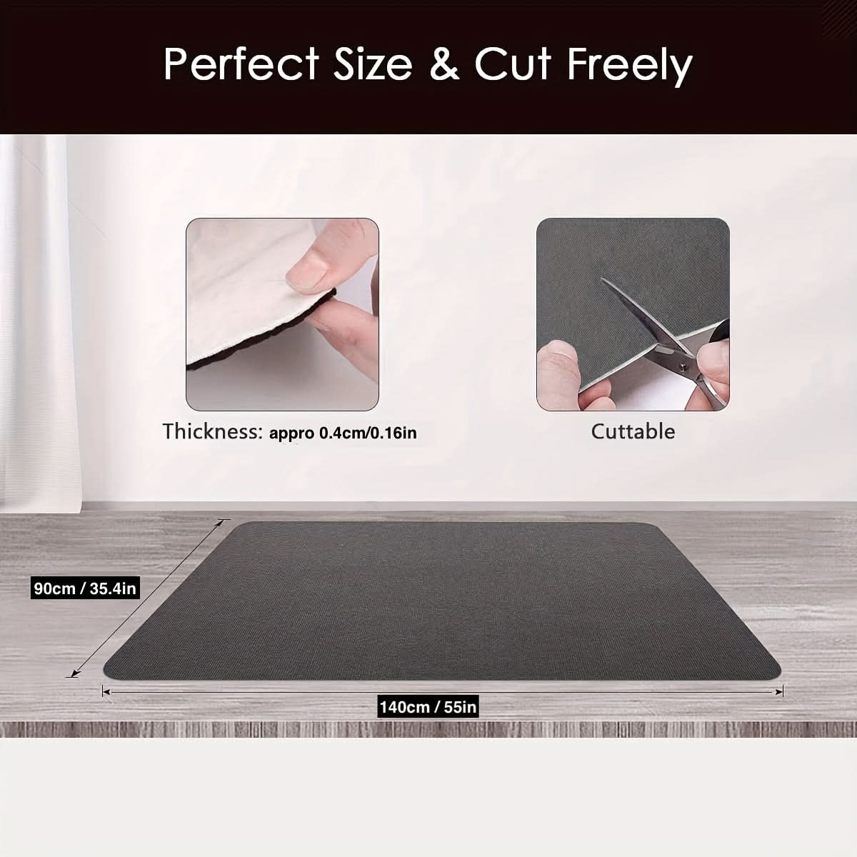 Chair Mat for Office and Hardwood Floors – Durable Floor Protector