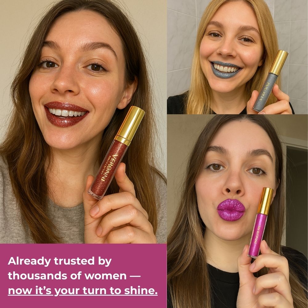 LustreLuxe™ Liquid Lipstick — Unstoppable 12-Hour Color That Makes Every Smile Magnetic