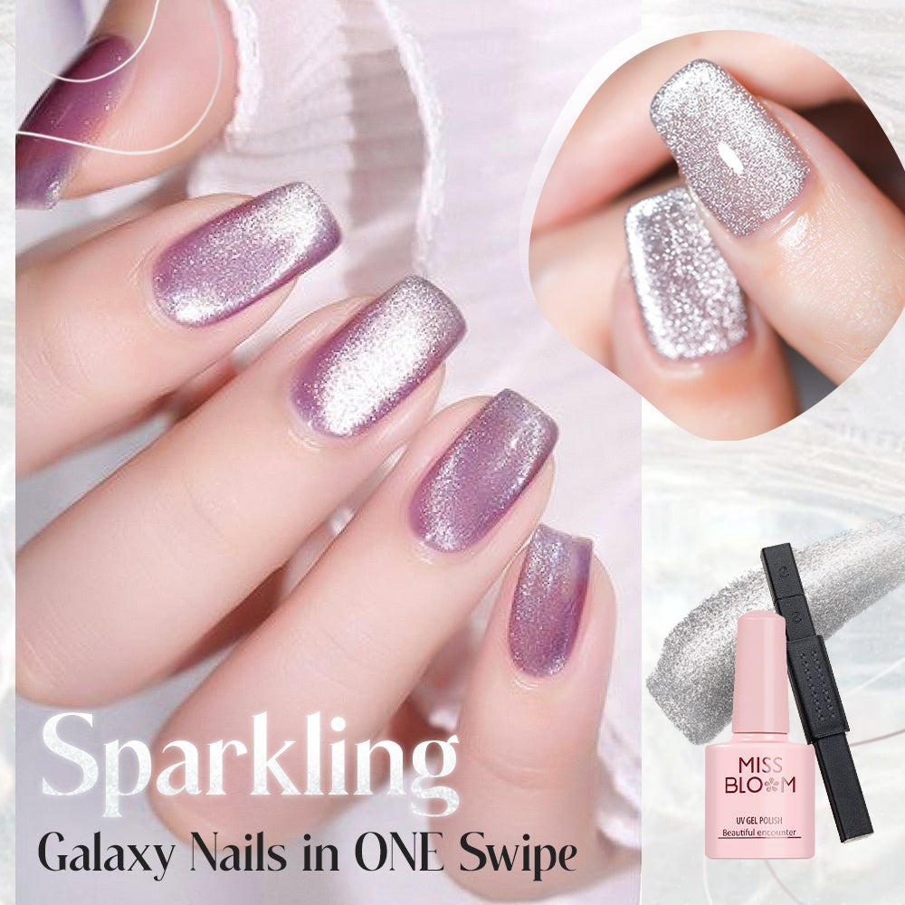 CelestiShine™ — Command Attention with Mesmerizing Galaxy Nails That Glow On Demand