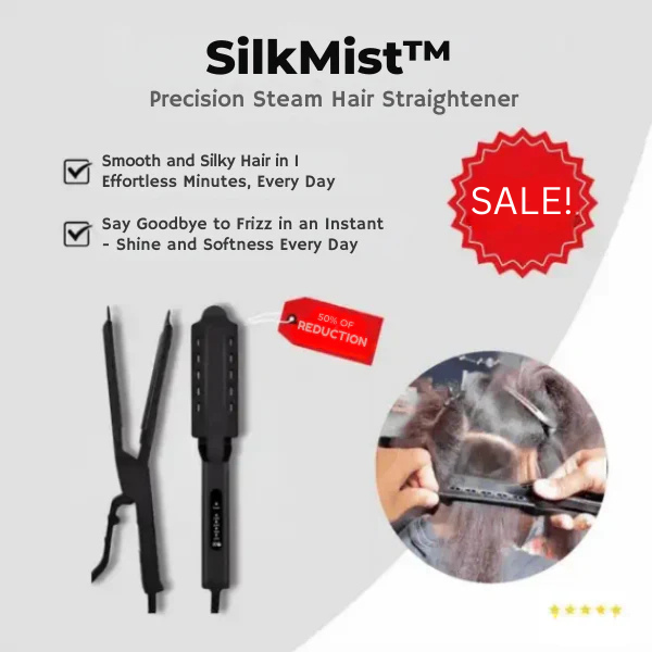 VeLuxSteam™ — Instantly Sleek, Hydrated Hair That Turns Heads Every Time