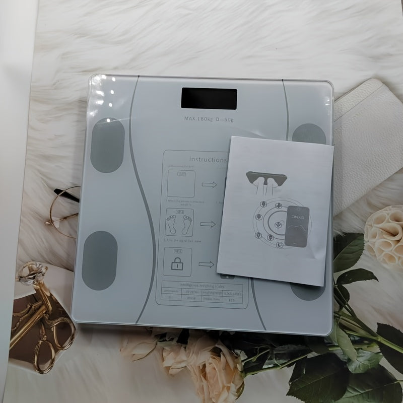HealthMate Digital Weight Monitor – Compact LCD Scale
