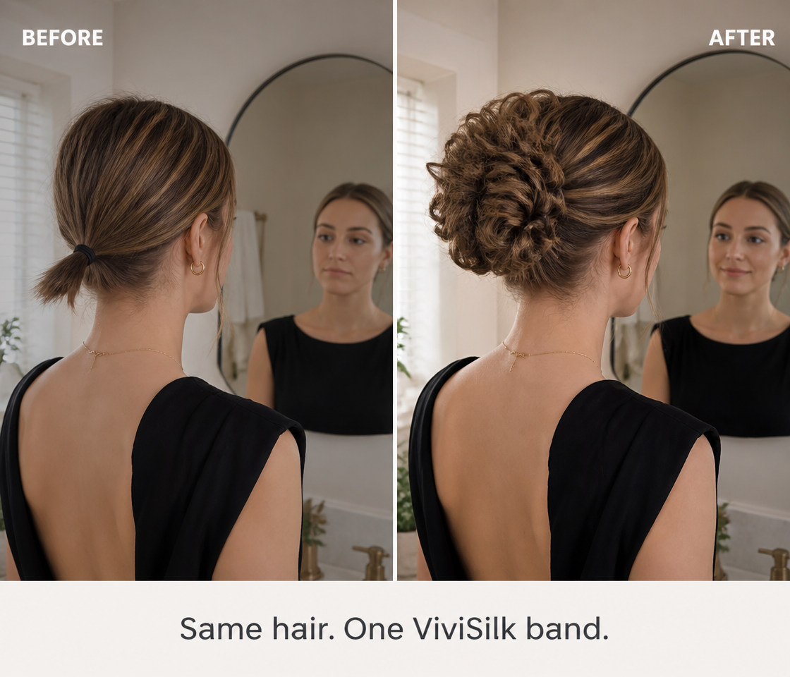 ViviSilk™ — Twist, Wrap & Sport a Perfect Messy Bun in Less Than a Minute