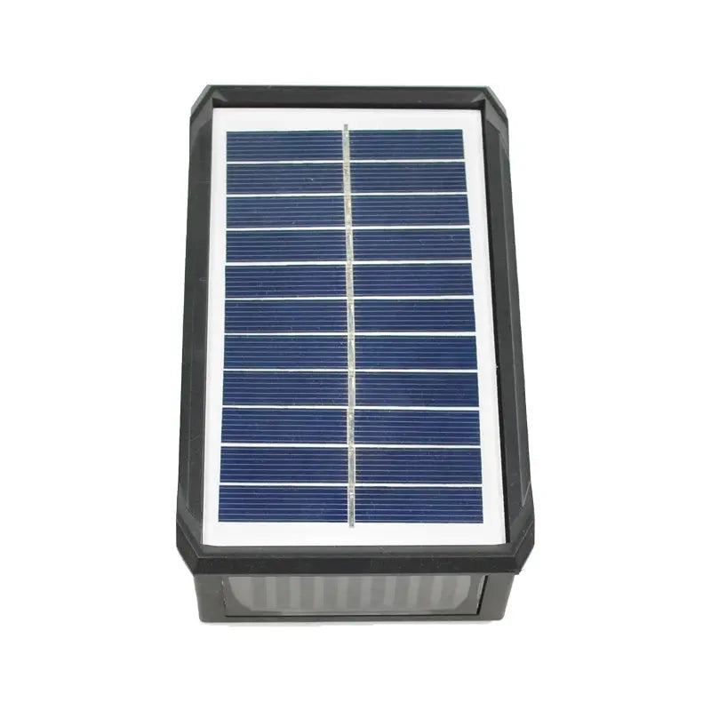 Solar Outdoor Wall Light with Warm White & RGB – Wireless and Automatic