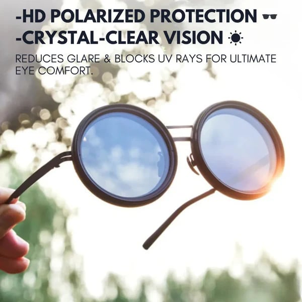 UV400 Protection Sunglasses with Adaptive Polarized Lenses