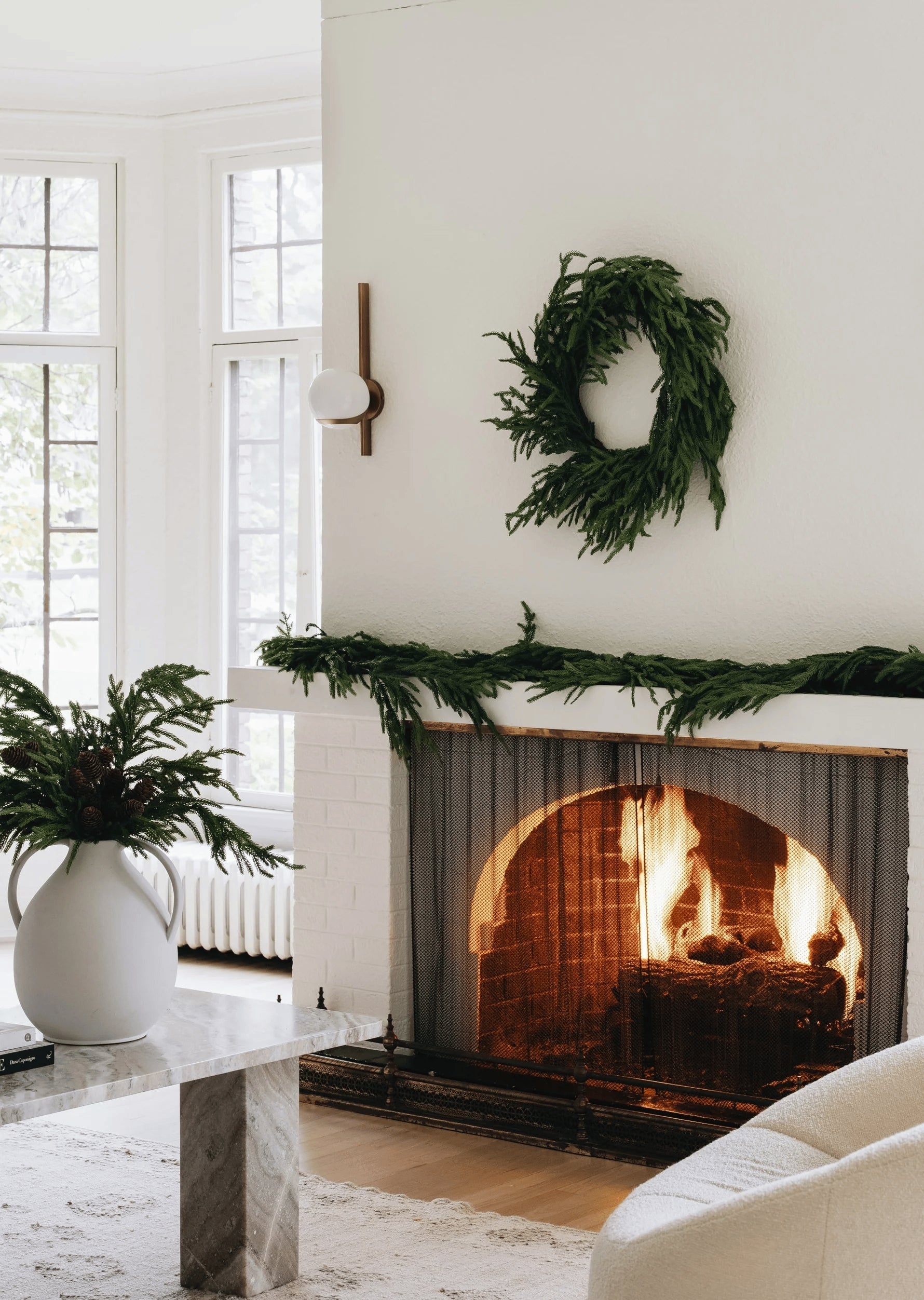 FirVana™ Luxe Garland — Wrap Your Home in Lush, Breathtaking Holiday Warmth Instantly