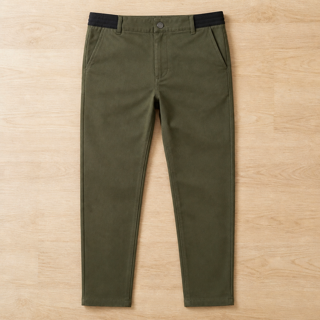 ApexFlex™ – Slim-Fit Stretch Cotton Chinos with Flex Waistband