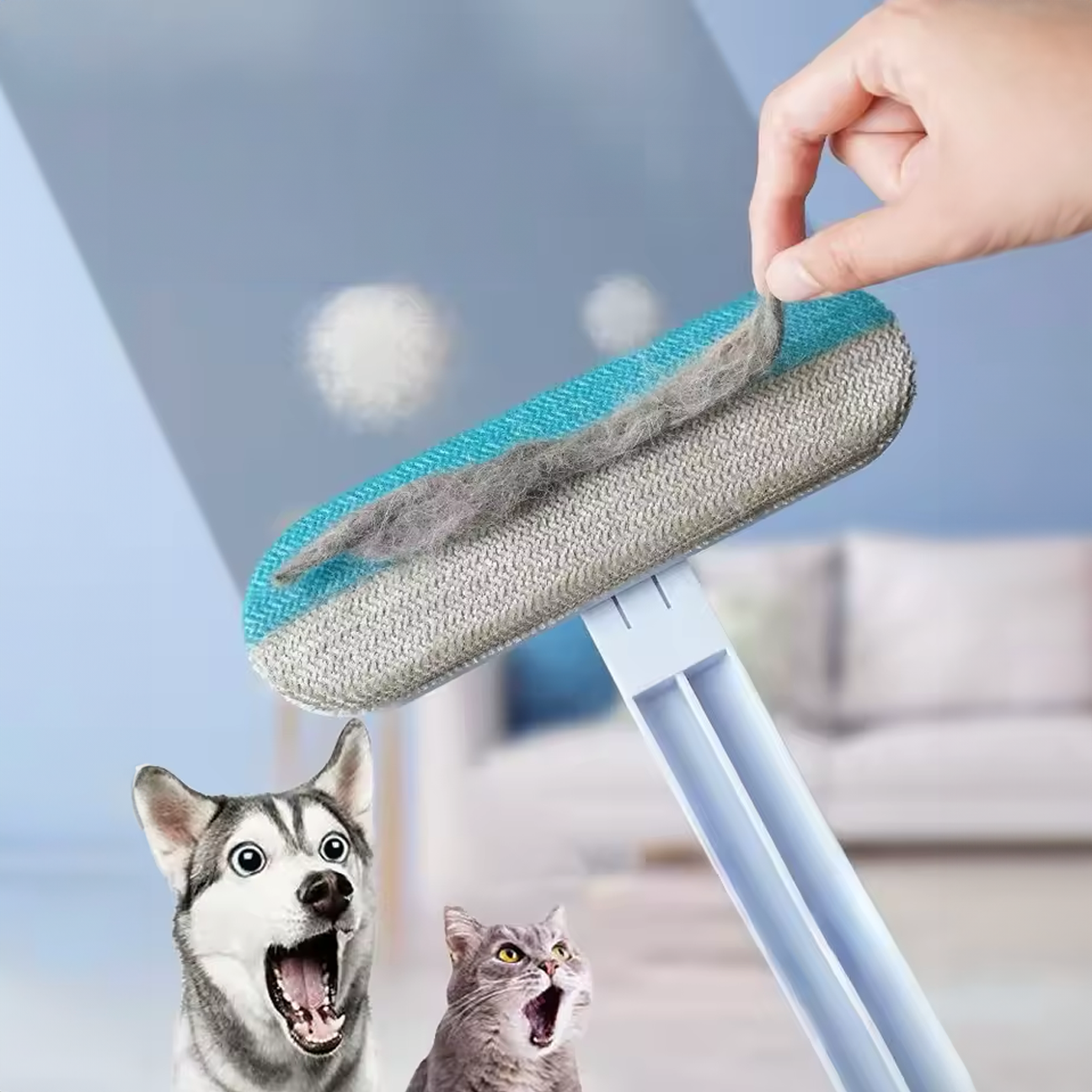 FurEase™ — Effortless Pet Hair Removal for a Calm, Fur-Free Home
