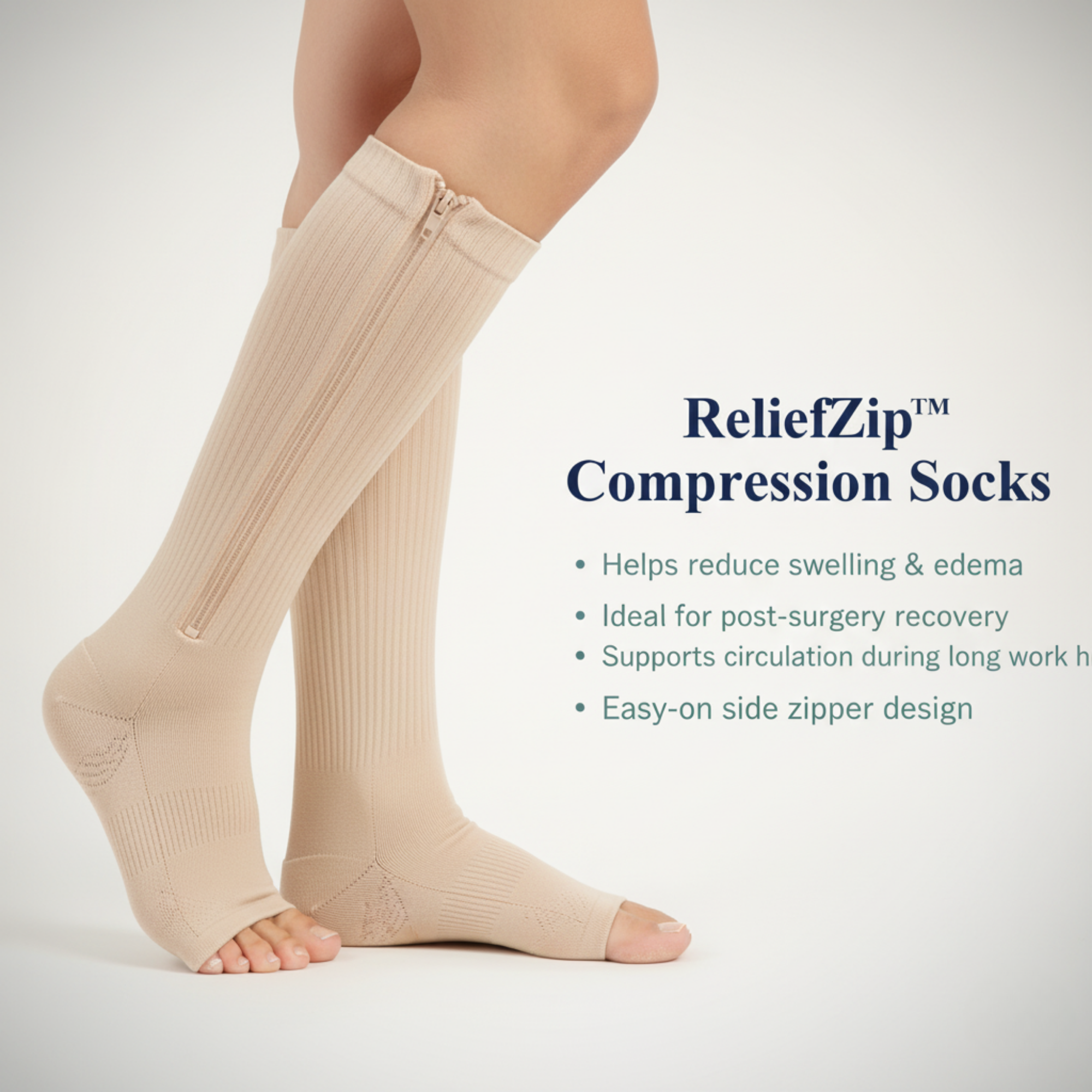 SilvaStride™ — Effortless Comfort That Frees Your Legs All Day Long