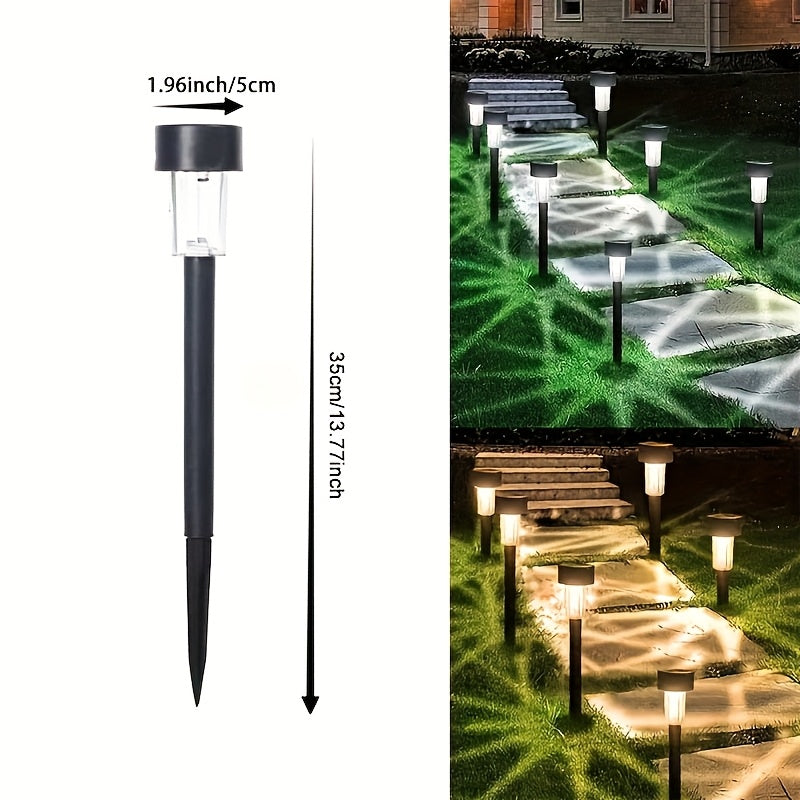 LUMORA - Elegant Solar Garden Path Lights Set of 12