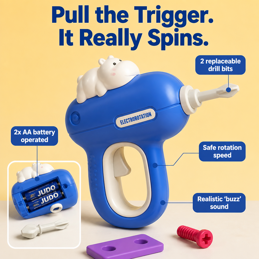ForgeMate™ — Swap Screen Time for a Drill That Truly Spins and Creates