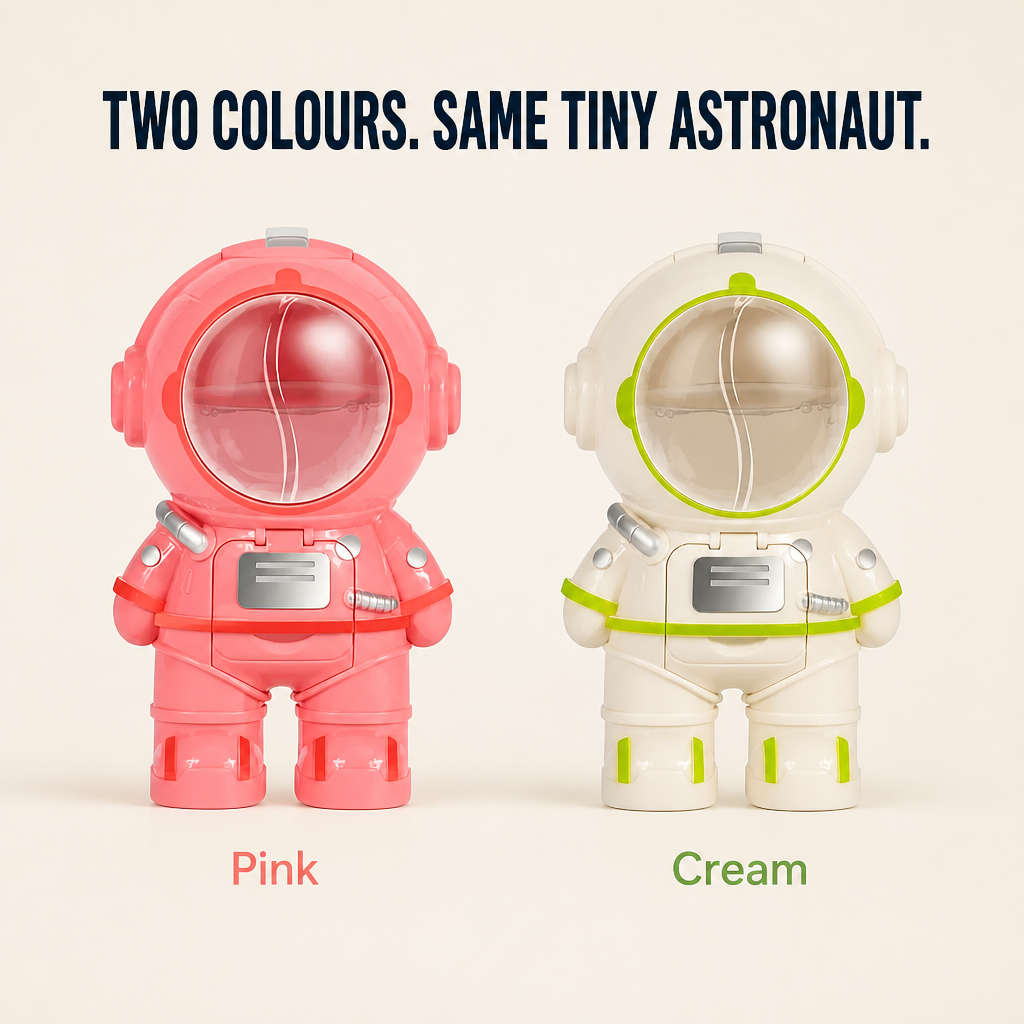 Hydrastro™ — Watch Kids Serve Their Own Water From a Mini Astronaut Dispenser