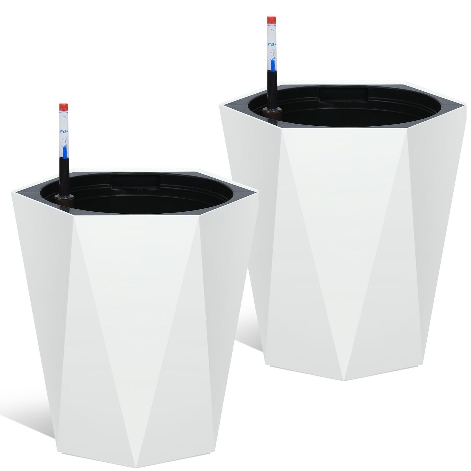 EcoGrow – Mobile Self-Watering Planter Duo