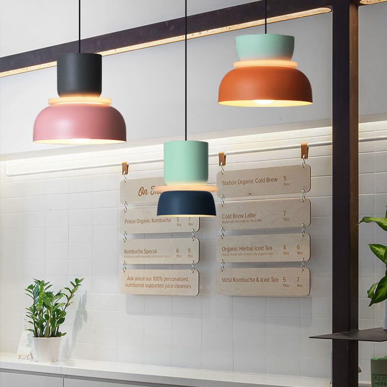 Macaron Style LED Pendant Light Fixture
