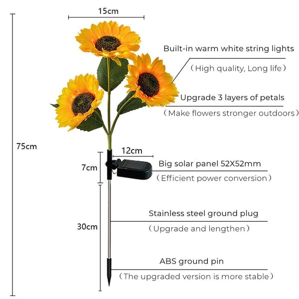 SolarBloom™ — Transform Your Nights with Effortless, Warm Solar Radiance