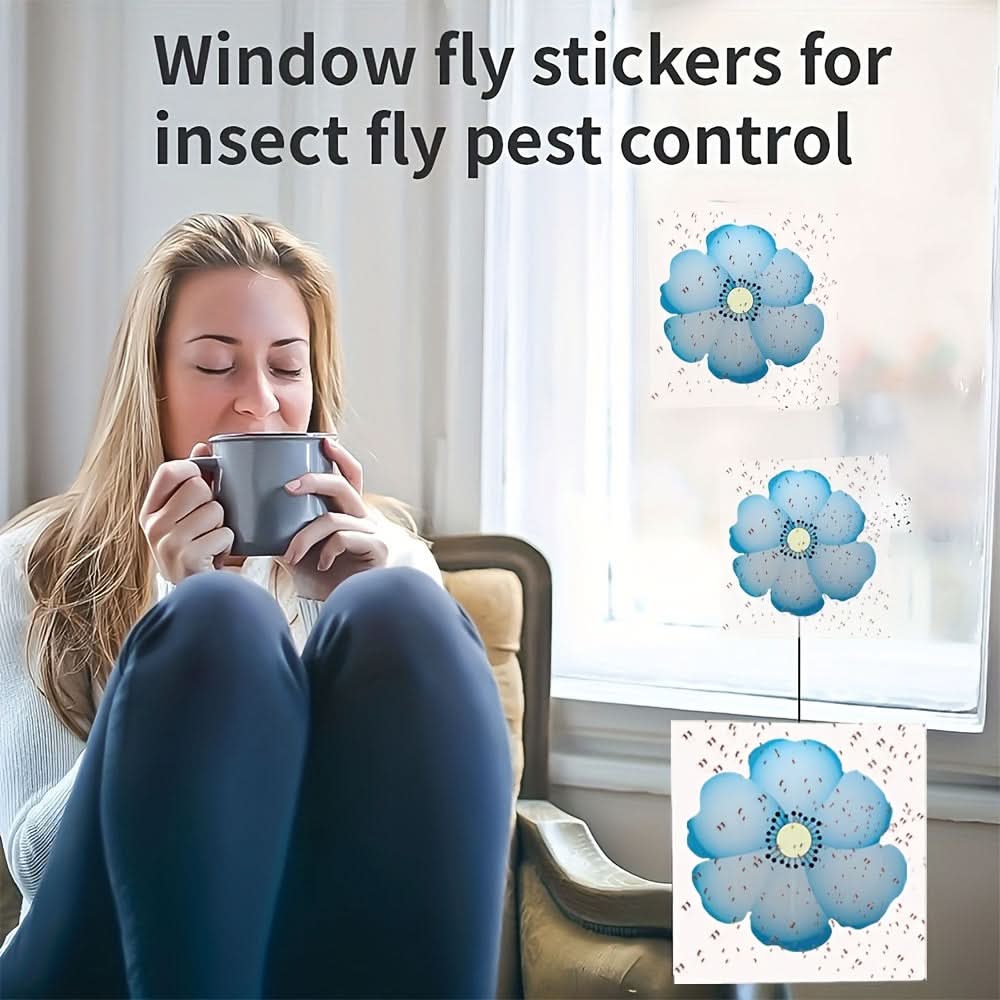 Window Insect Traps for Kitchens and Plants – Sticky Fly Catchers