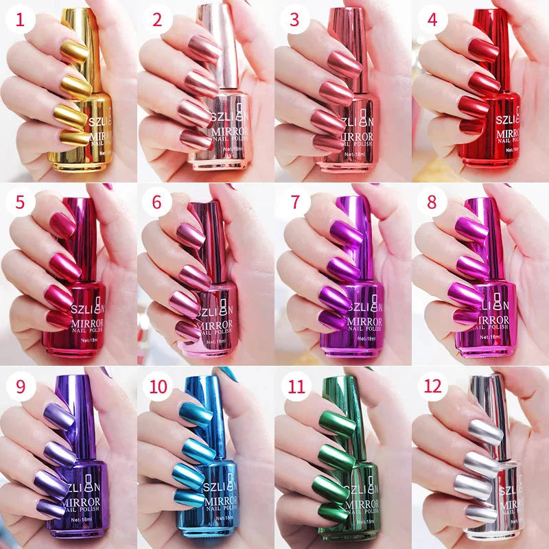 LuxeLumin™ Mirror Polish — Shine Like a Star with Flawless, Head-Turning Nails