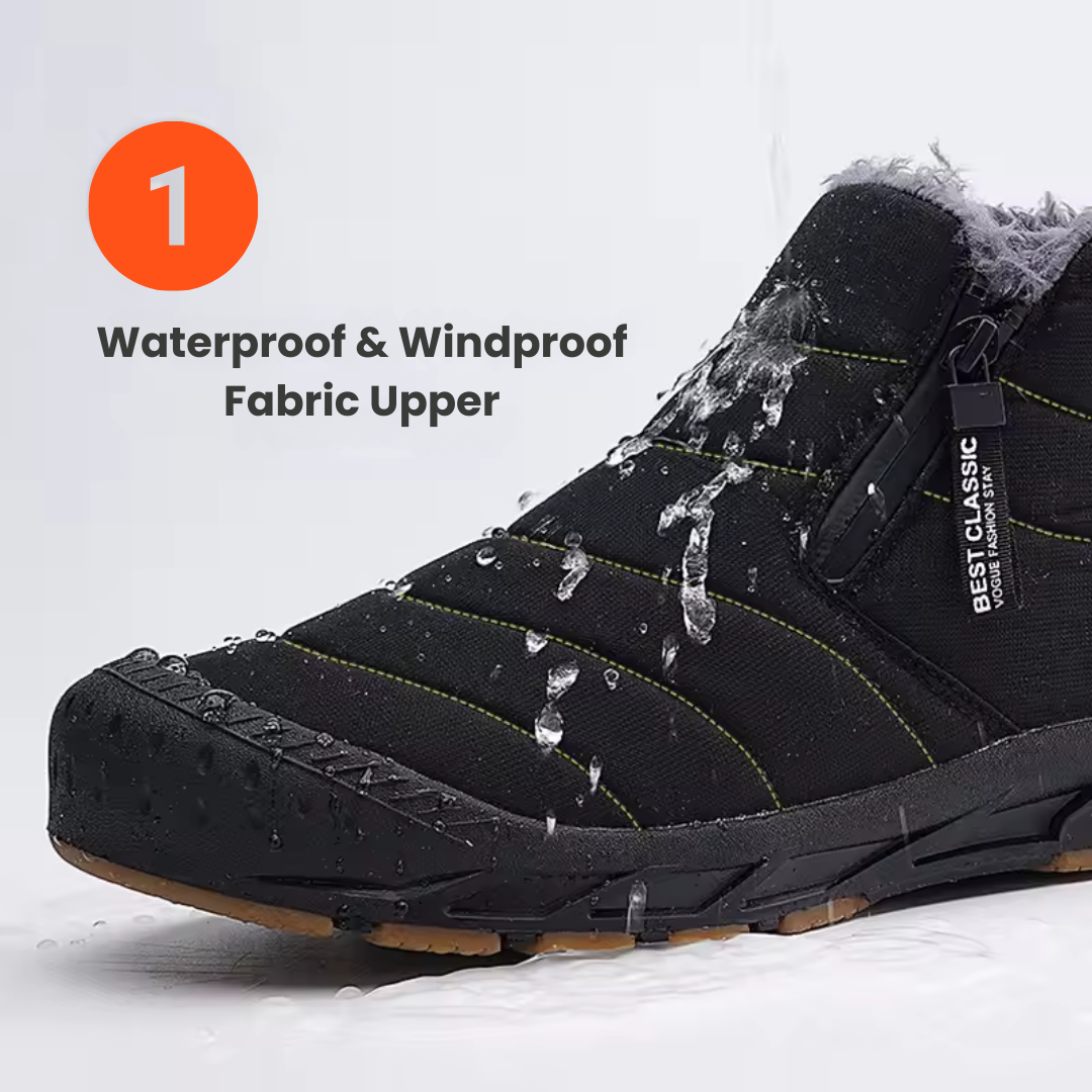 Men’s Winter-Ready Waterproof Boots for Ultimate Comfort