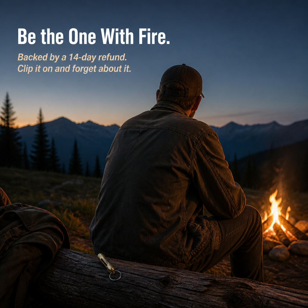 BlazeMate™ — Ignite a Steady Flame Despite Rain, Wind, and Bitter Cold