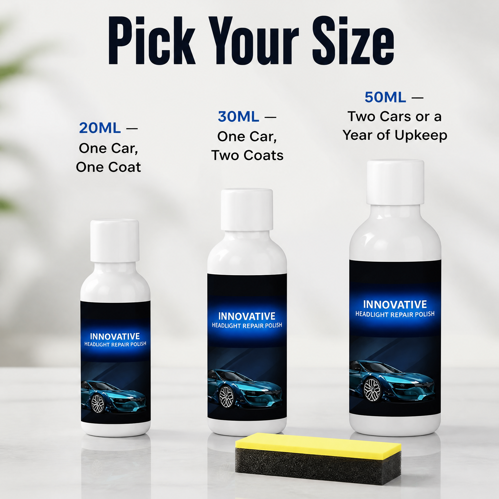 RadianceGuard™ — Eliminate Yellow Tint and Cruise with Crystal-Clear Headlights