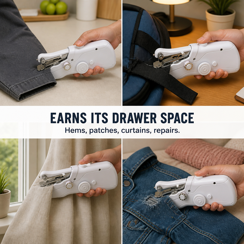 StitchLite™ — Fix Hems, Patches & Rips In Less Than A Minute