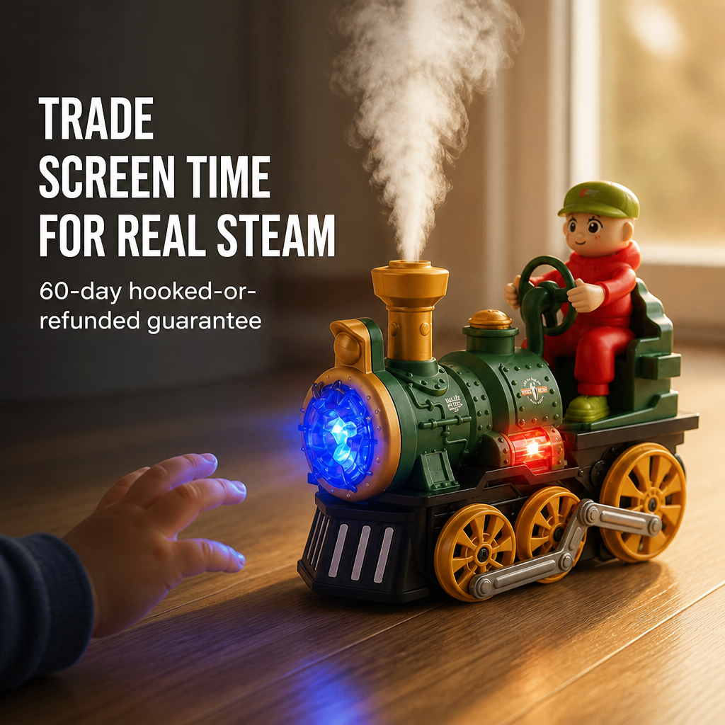WhistleWonders™ — Swap Screen Time for Genuine Steam, Lights & Interactive Magic