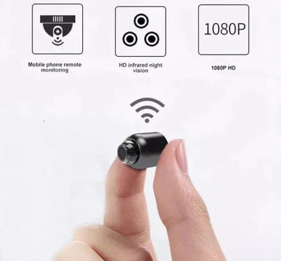 Smart WiFi Surveillance Camera with Night Vision and HD Clarity