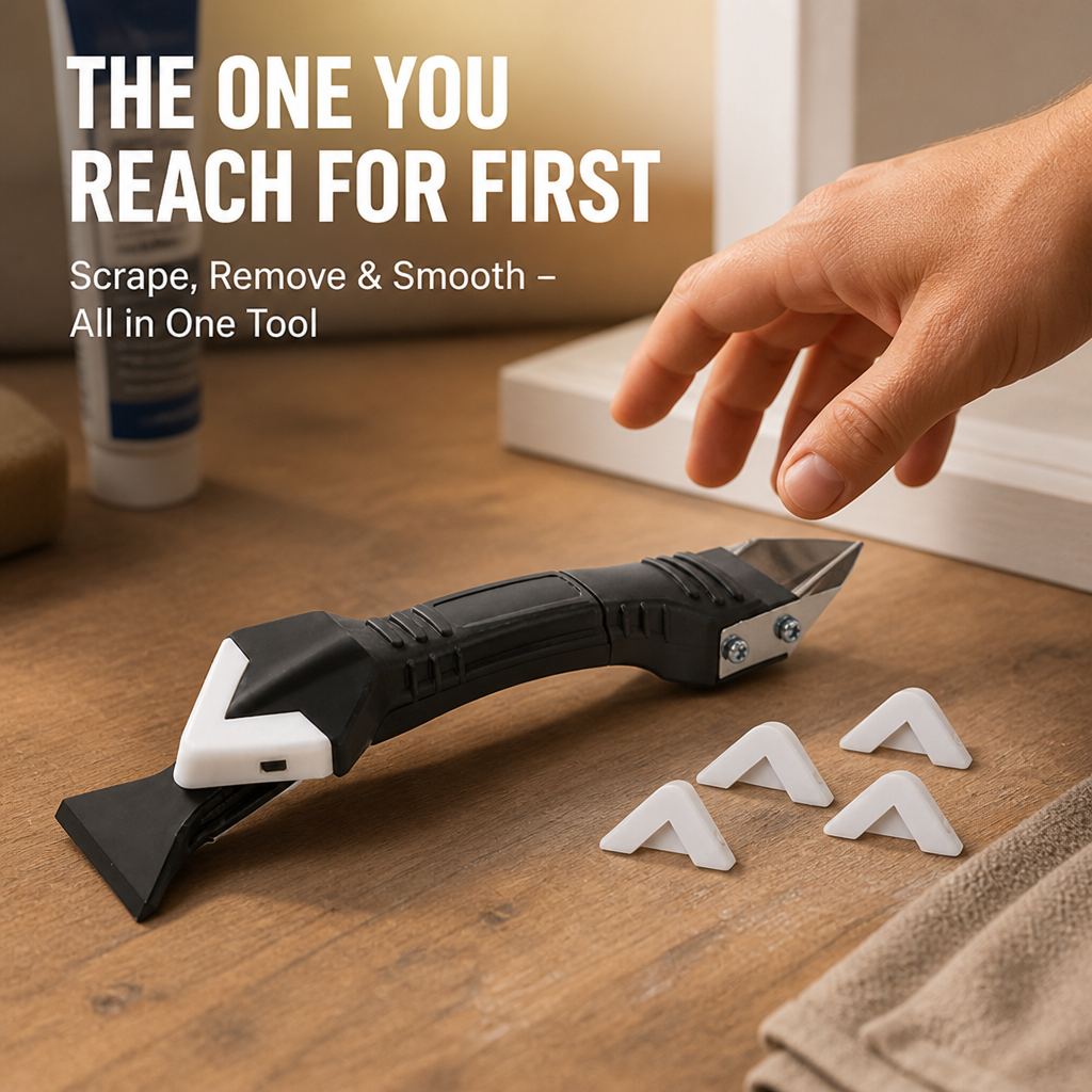 SealCraftPro™ — Slice Through Caulk Chaos for Perfect, Pro-Level Edges Every Time