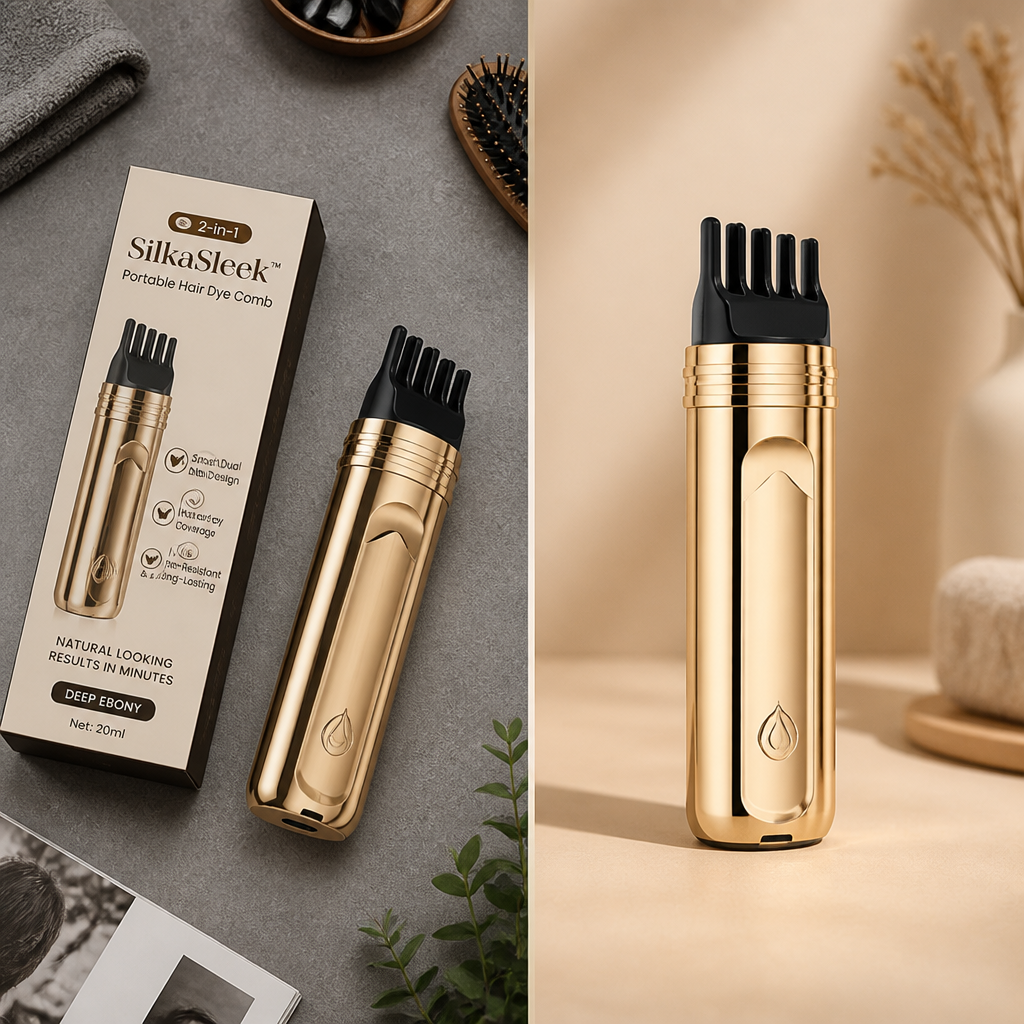 SilkaSleek™ — Effortless Gray Cover that Revives Your Natural Shine and Confidence