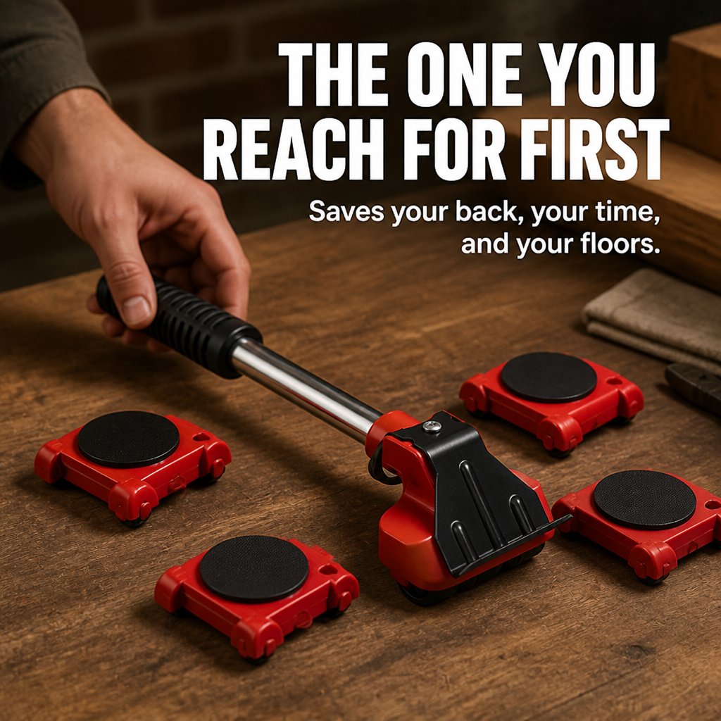 LiftEase Pro™ — Move Heavy Furniture Solo Without Pain or Struggle