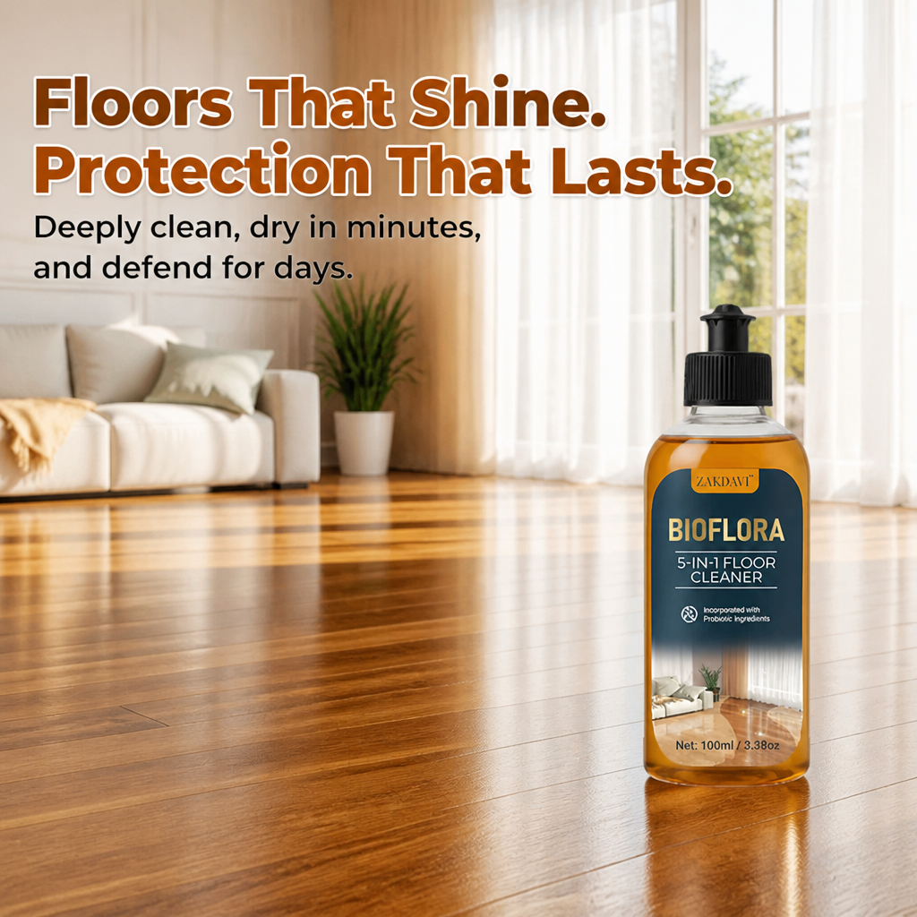 PureGuard™ 5-in-1 Floor Cleaner — Instantly Dry, Deeply Clean, and Protect Your Home for Days