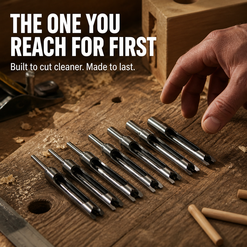 PrecisionEdge™ — Slice Perfect Square Holes That Make Your Craft Shine