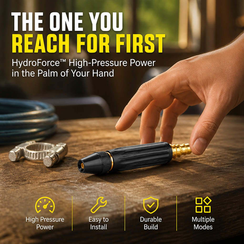 HydroForce™ — Unleash Jaw-Dropping Power That Makes Cleaning a Quick, Thrilling Win