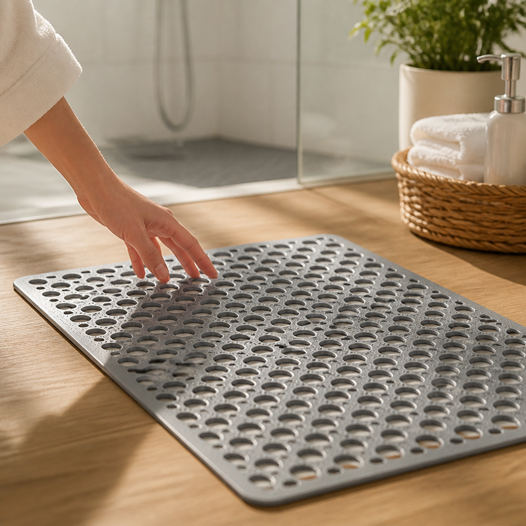 SafeStep™ — Feel Rock-Solid Safety and Freshness Every Time You Shower