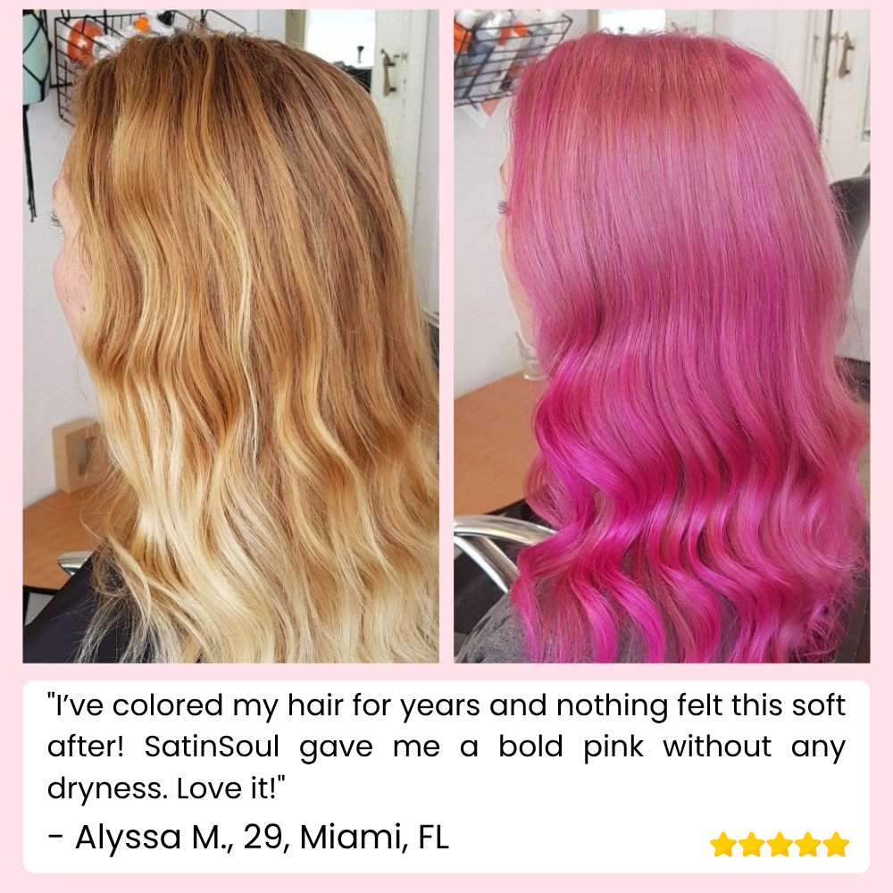 SatinSoul™ — Unleash Lasting, Damage-Free Color That Feels as Good as It Looks
