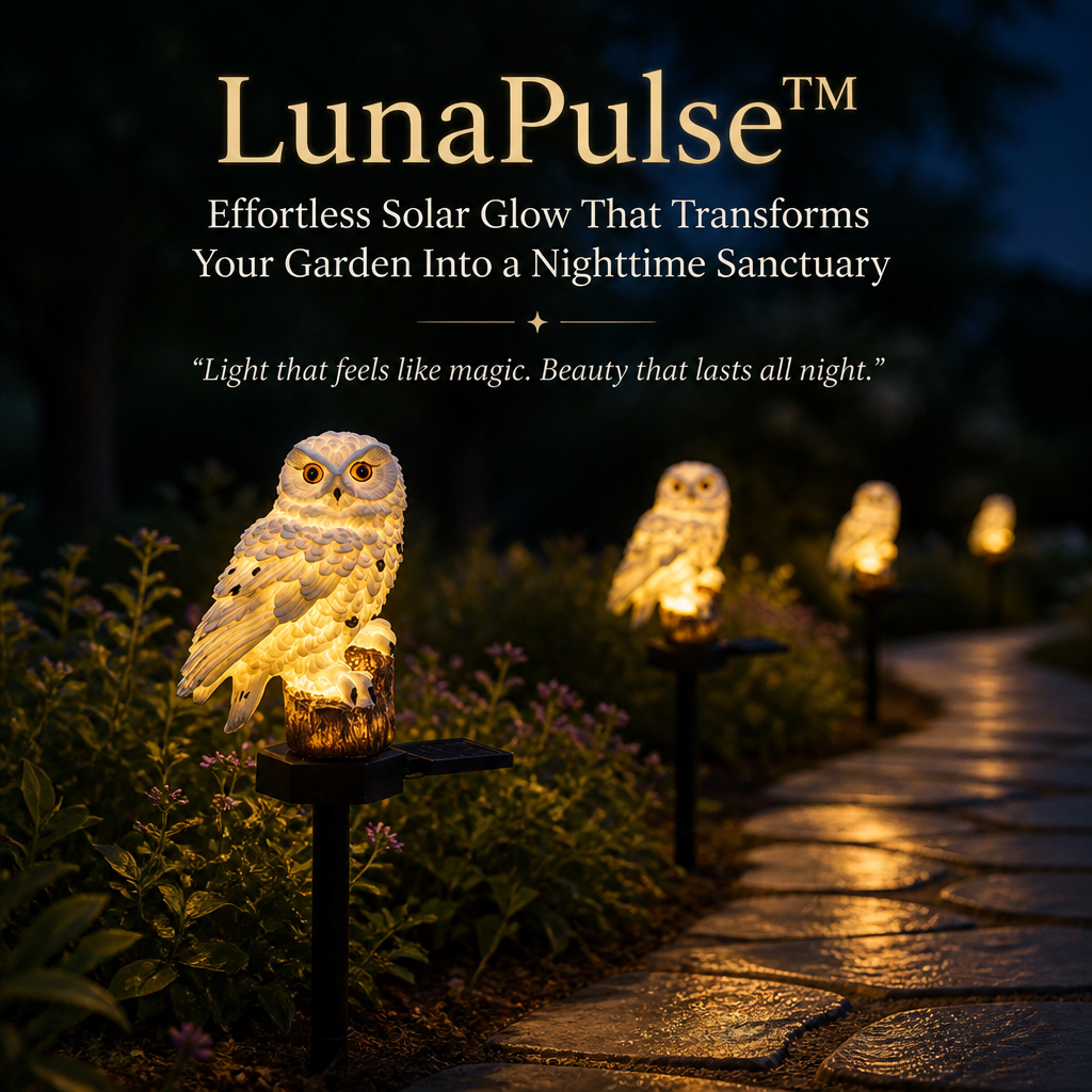 LunaPulse™ — Effortless Solar Glow That Transforms Your Garden Into a Nighttime Sanctuary