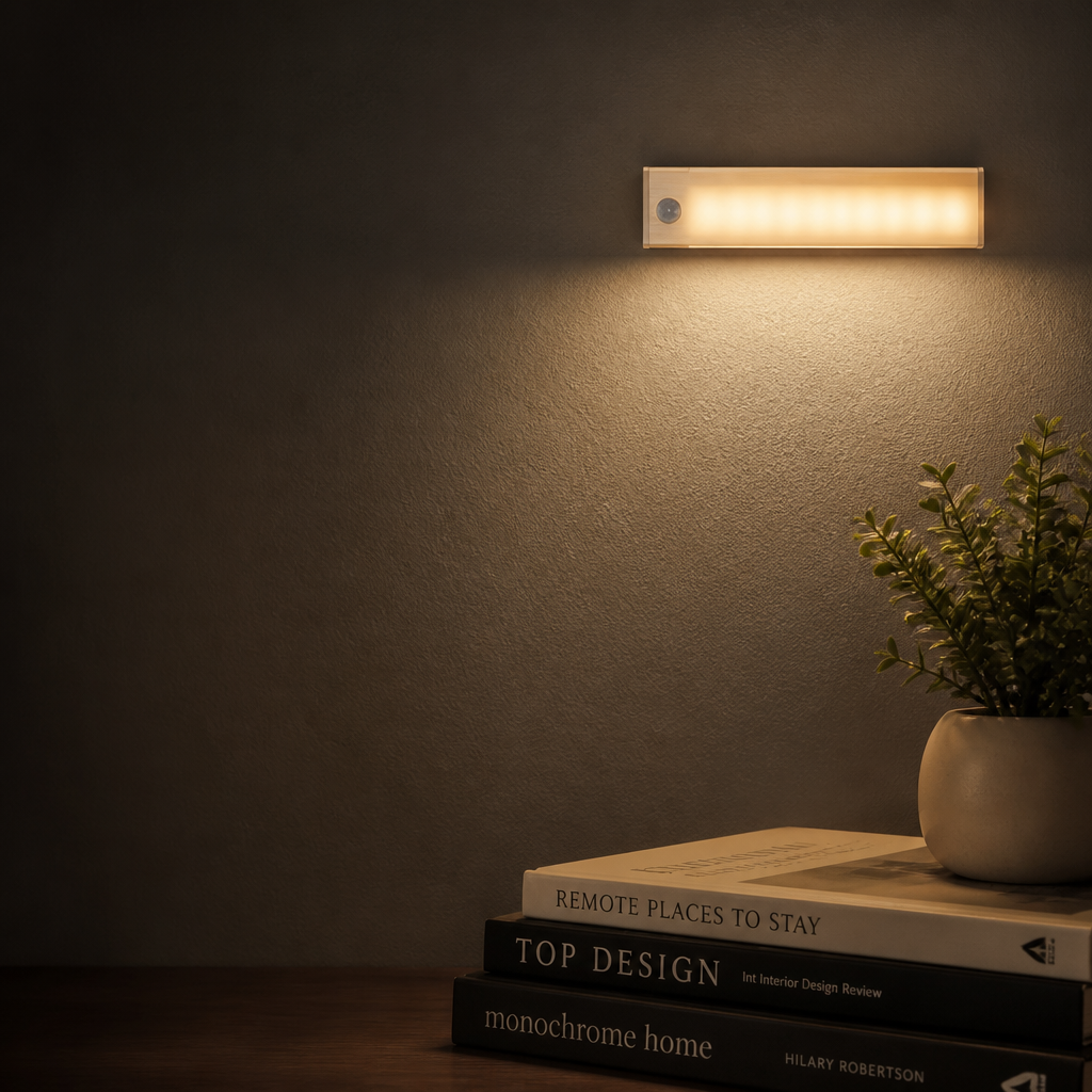 LumiSense™ — Hands-Free Glow That Warms Your Home and Calms Your Soul